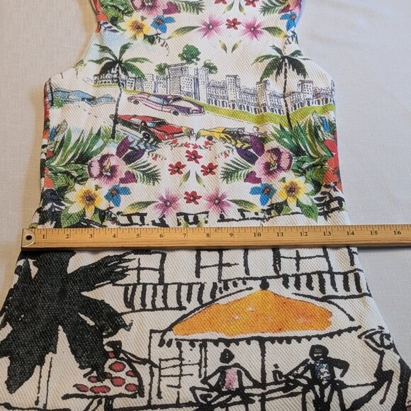 Desigual Anna Laura S Summer City Tropical Print Dress - Picture 9 of 13